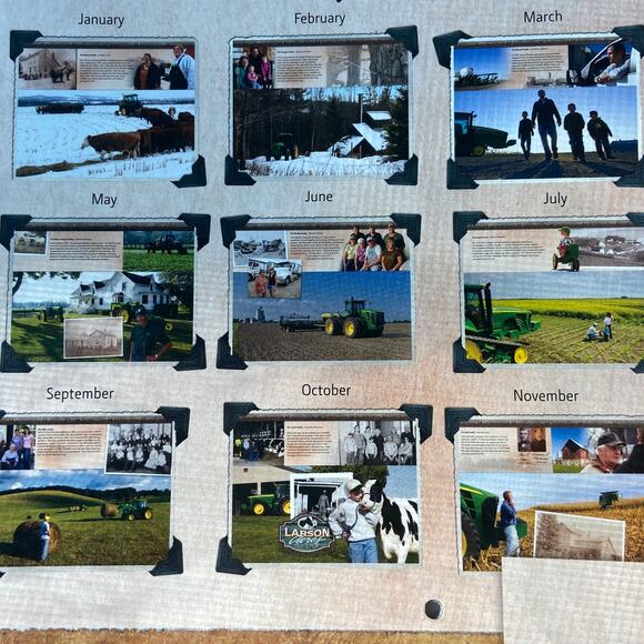 John Deere Calendar 2011 Generations to Come Detke Morbac Co Family Farms - Picture 4 of 5